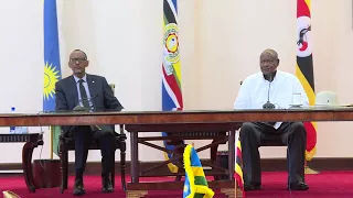 President Kagame and President Museveni joint press conference | Entebbe, 25 March 2018