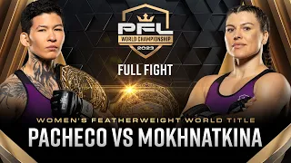 Larissa Pacheco vs Marina Mokhnatkina (Women's Featherweight Title Bout) | 2023 PFL Championship