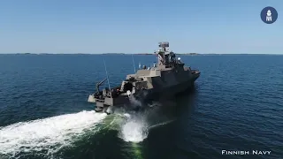 Finnish Navy Hamina-Class Fast-Attack Craft Fires Torpedo For The First Time