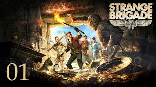 ZAGRAJMY W STRANGE BRIGADE 1080p (PC) #1 - WYKOPALISKA HARBINA CZ.1 ( DOBRA STRZELANKA TPP )