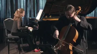 Max Bruch: Kol Nidrei Op. 47: Karin Lechner (Piano) & Alexandre Debrus (Cello) / Live in Antwerp.