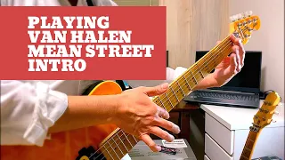 Van Halen - Mean Street - Intro cover