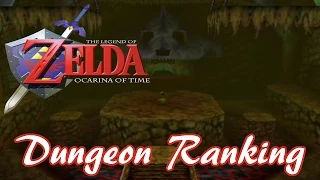 Legend of Zelda Ocarina of Time Dungeon Ranking