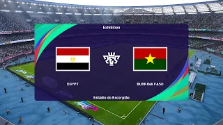 Egypt vs Burkina Faso (06/06/2024) FIFA World Cup, Qualification CAF PES 2021