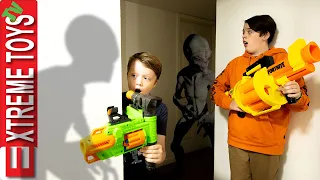 Strange Cloaked Creatures Haunt Ethan and Cole! Invisible Monsters Attack!