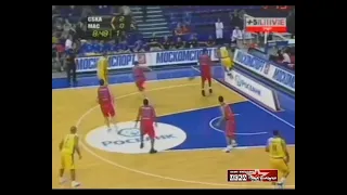 2008 CSKA Moscow - Maccabi (Tel Aviv) 76-59 Basketball. Gomelsky Cup, match for 3rd place, full game