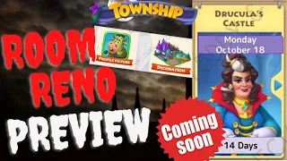 Township Dracula's Castle Room Renovation SPOILER PREVIEW | Bubble Gum Event NEW INFO