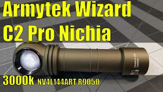 Armytek Wizard C2 Pro Nichia 3000k 144AR - Excellent High CRI Warm Light