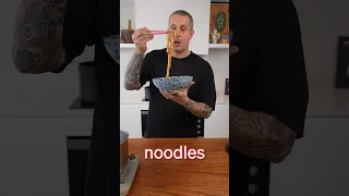 Peanut butter noodles 🍜 #shorts Recipe in the description  #cookingrecipes