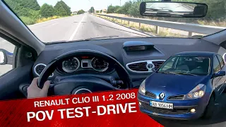 Renault Clio III 1.2 2008  |  POV Test-Drive