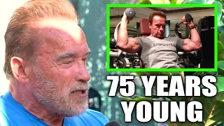 ARNOLD SCHWARZENEGGER'S INSANE WORKOUT PLAN AS A 75-YEAR-OLD