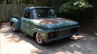 1962 F100 Flareside/CVPI frame swap; Episode 18: One year build anniversary update