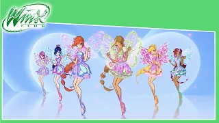 Winx Club Season 7/8 - Butterflix Transformation - English