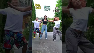 Tiktok trendy dance challenge with the family #shorts