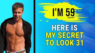 Brad Pitt (59 Years Old) Shares His Secrets To Look 31| Diet + Work Out Revealed