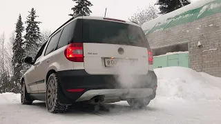 SKODA YETI 1.8 TSI | ETBIR | Popcorn | Pops & Bangs | Отстрелы. Версия 2