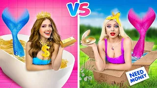 Sereia Popular vs Sereia Normal | Fui Adotada Por Uma Sereia Bilionária por RATATA COOL