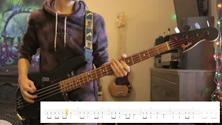 Queen - We Will Rock You Fast Live In Montreal (Bass Cover WITH PLAY ALONG TABS) | Patreon Request