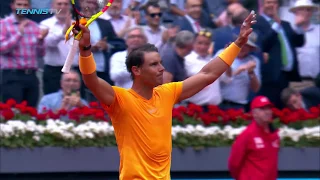 Nadal powers past Monfils; Edmund upsets Djokovic | Madrid 2018 Highlights Day 4
