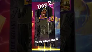 NBA 2k mobile : Free Kobe log in card (Day 2)