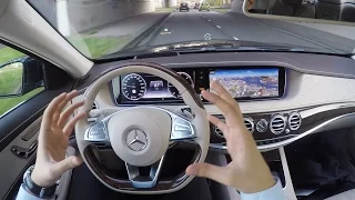 2017 Mercedes S Class New S350 Long AMG 4MATIC Review Drive POV