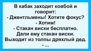 Старый Дед и Ковбой в Кабаке! Подборка Веселых Пикантных и Жизненных Анекдотов для Настроения!