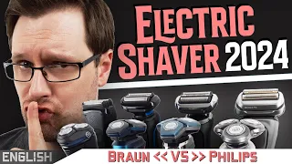 Best Electric Shaver 2023 ► 8 Devices Comparison || Braun VS. Philips ✅ Reviews "Made in Germany"