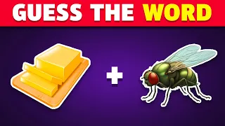 Guess the WORD by Emoji | 96% FAIL 😲 | Emoji Quiz Challenge 2024