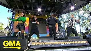 Black Eyed Peas perform ‘Let’s Get It Started’ on 'GMA' | GMA