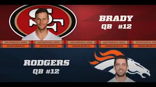 49ers (6-5) vs Broncos (6-5): Season 3 - Week 12: QB mash-up