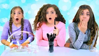 Mystery Straws of Pigment & Glitter Slime Challenge!