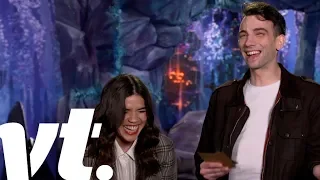 America Ferrera And Jay Baruchel React To Hilarious Pickup Lines | VT Meets