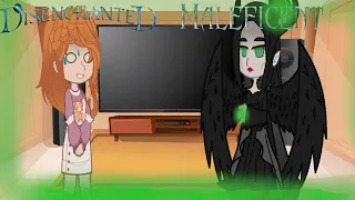 desencantada reacciona a malefica 😈(gacha club) /parte 1//