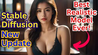 Stable Diffusion Realistic Vision 5.1 - The Best Model To Create Realism Photos (AI Tutorial)