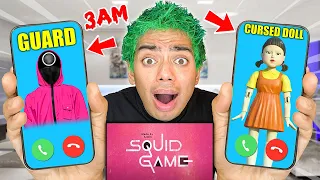 DO NOT CALL SQUID GAME GUARDS AT 3AM!! (THEY CAME AFTER US!!)