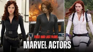 First and last films of Marvel Actors