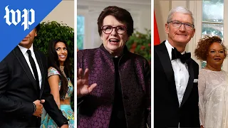 Celebrities arrive for India state dinner