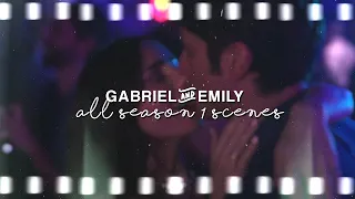 emily&gabriel [gabily] all scenes - s1 1080p [no bg music]