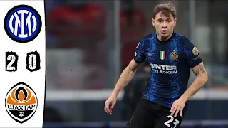 Inter - Shakhtar Donetsk 2-0 Highlights | UEFA Champions League - 2021/2022