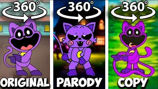 360° VR CATNAP POKEDANCE Original vs Parody vs Copy