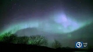 Northern lights seen in CT during rare geomagnetic storm