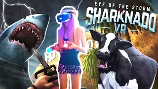 💜I try 💜 Sharknado VR: Eye of the Storm (PS4 PSVR)