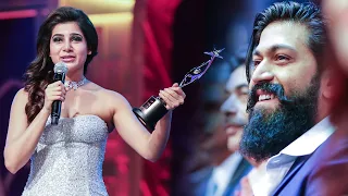 Yash Adoring Samantha’s Beautiful Lines After Winning Youth Icon Award At SIIMA