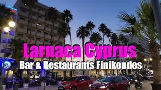 Bar and Restaurant street Finicoudes - Larnaca Cyprus video made with Pocophone F1