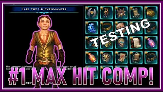 Hardest Hitting Companion! (chickenmancer) All Companion Buffs from Last Update Tested! -Neverwinter