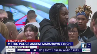 Marshawn Lynch arrested in Las Vegas on suspicion of DUI