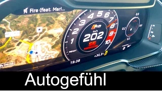 2016 Audi R8 V10 Plus 610 hp 0-100/200 km/h 0-60/125 mph 3,2/9,9 Sec acceleration - Autogefühl