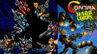 Contra: Hard Corps (INVASION hack) - прохождение игры