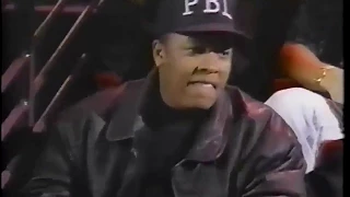 Arsenio Hall Calls Dr.Dre  Happy (Gay) on Live TV, Dre gets Mad (Arsenio Hall Show 1990)