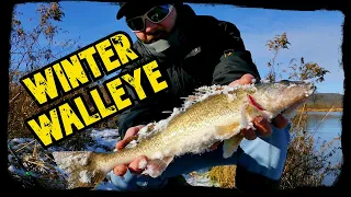 Winter Walleye Fishing